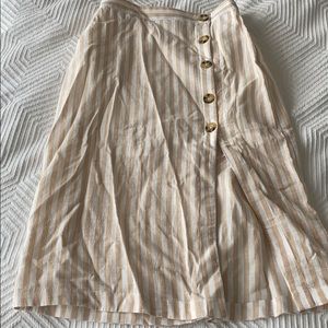 Abercrombie striped Skirt NWT! Size XS